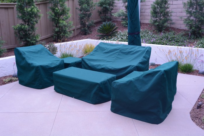Custom covers for outdoor furniture