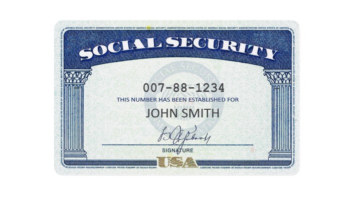 Social security number